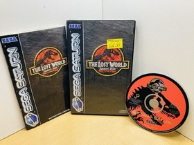 Sega Saturn Jurassic Park the Lost World Boxed Game Complete In Box With Manual