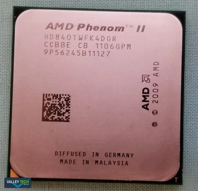AMD Phenom II HD840TWFK4DGR USED - Image 1 of 2
