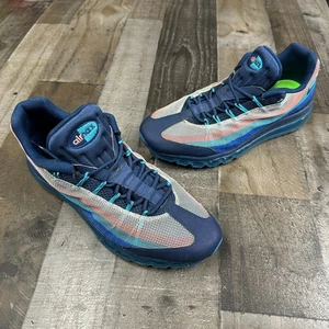 Size 13 - Nike Air Max 95 Dynamic Flywire Midnight Turquoise 599300-446 - Picture 1 of 17