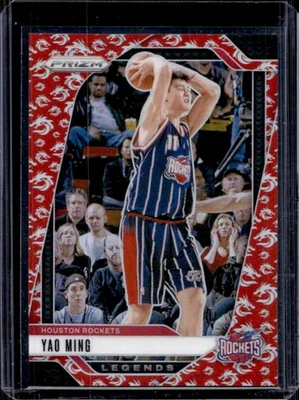2024-25 Prizm Yao Ming Dragon Año #19/88 Cohetes Foto 1 de 2