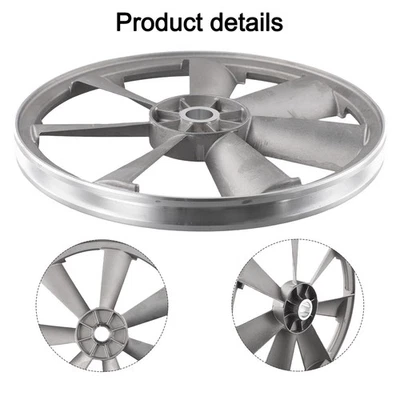 Poulie de tête de machine à courroie de compresseur d'air à un étage pour co - Photo 1/4