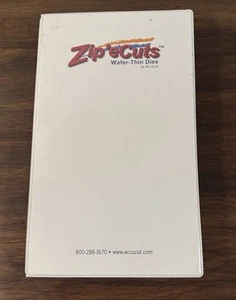 Zip'eCuts Wafer Thin Dies by AccuCut * 40 + Shapes in a Zip'eCuts Case - Picture 1 of 21