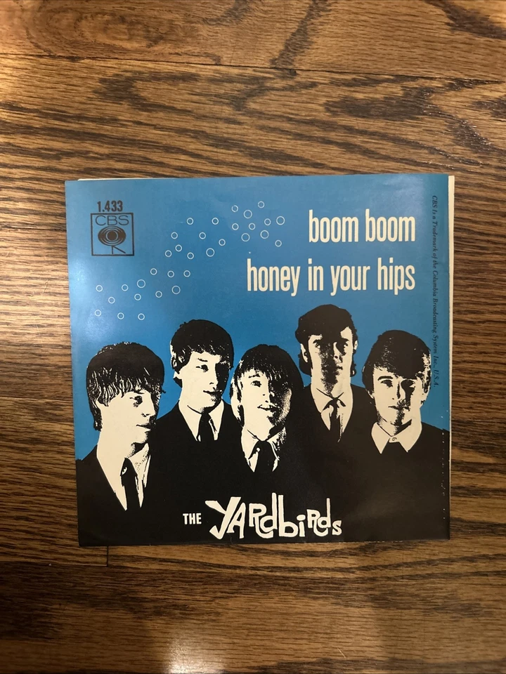 YARDBIRDS Boom Boom-Honey In Your Hips-Holland 7" CBS Orig.1965 1.433 MINT COND - Image 1 of 4