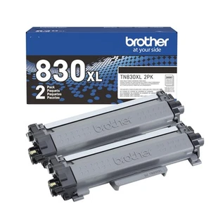 Genuine TN830XL 2PK Black High Yield Printer Toner Cartridge 2-Pack – Print u... - Bild 1 von 7