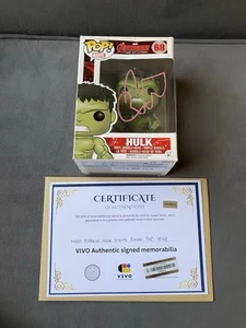 Funko Pop Hulk #68 Signed By Mark Ruffalo With COA - Picture 1 of 9