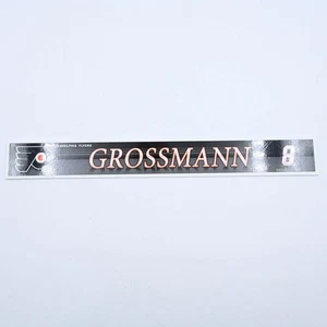 Nicklas Grossmann Philadelphia Flyers Locker Room Typenschild 2013-14 NHL Saison - Bild 1 von 3