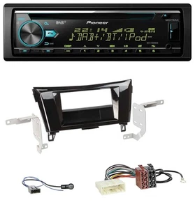 Pioneer DAB MP3 CD USB Bluetooth Autoradio für Nissan X-Trail 2014-2022 Klavierl - Bild 1 von 7