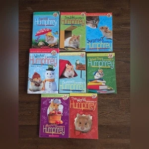 Lot Of 8 "Humphrey" Hamster Chapter Books - Picture 1 of 6