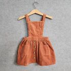 Seed Heritage Baby Dress Size 1 Burnt Orange Corduroy Dungaree 12-18 Months