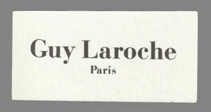 Carte publicitaire - advertising card - Guy Laroche recto verso - Imagen 1 de 2