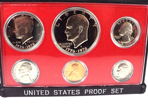 1975 S Proof Set U.S. Mint Original Government Packaging Cover