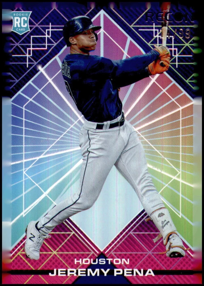 Jeremy Pena 2022 Panini Chronicles Recon Card #15  /99 - Image 1 of 2