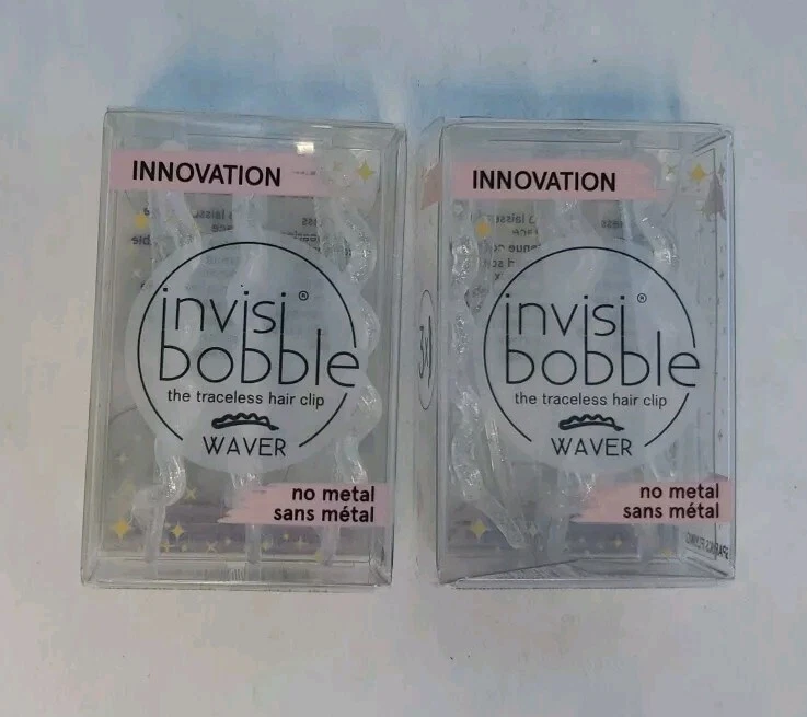 Invisibobble Basic Hair Elastics Crystal Clear Invisible Light Hair Ring