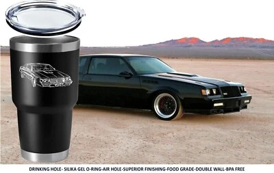 Buick Grand National 1987 GNX 30 OZ vaso aislado - imprescindible. Dulce! Foto 1 de 3