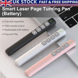 UK 2,4G Wireless Presenter PowerPoint PPT Clicker Präsentation Fernbedienung - Bild 1 von 15