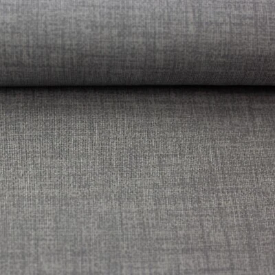 Charly beschichtet, Swafing,  Baumwollmischgewebe, uni, Grau, meliert - Bild 1 von 3