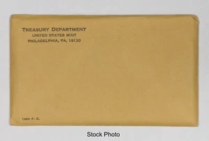 Unopened/Sealed 1964 United States Mint 1C, 5C, 10C, 25C, & 50C 5 Coin Proof Set - Picture 1 of 2