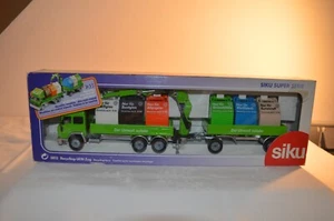 Siku 3813 - IVECO Recycling-LKW-Zug, neuwertig in OVP, 1:55, aus Sammlung - Bild 1 von 5