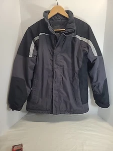 LLBean youth Large (14-16) Grey an black winter coat - Picture 1 of 8