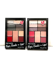 Revlon Eyes, Cheeks + Lips Pallet, 300 Berry In Love, seductive smokes New - Picture 1 of 5