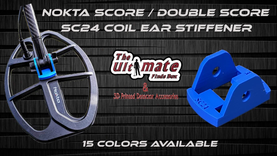 Nokta Score / Double Score / Triple Score SC24 Coil Ear Stiffener 100% Infilled