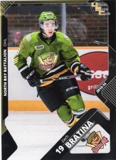 Zach Bratina 2013-14 North Bay Battalion