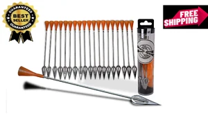 FSFF .625 Blowgun Dardos Susurro Navaja Dardo Dardo Más ancho Más afilado Cabeza Ancha Dardos 2... - Imagen 1 de 8