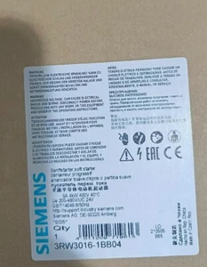 One New 3RW3016-1BB04 Motor Soft Starter  by DHL - Picture 1 of 1