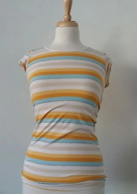 Camiseta de mujer Energie a rayas talla M Foto 1 de 3