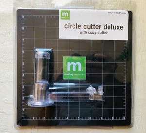 NEW Making Memories Circle Cutter Deluxe with Mat Scrapbooking Crafts Crazy - Picture 1 of 6