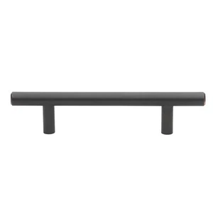 GlideRite 3-3/4" CC 6-1/8" Solid Steel Bar Pull Oil Rubbed Bronze 5001-96-ORB-1 - Picture 1 of 3