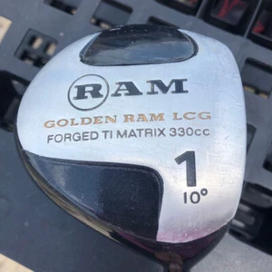 Ram Golden Ram LCG Driver 1 Wood 10° Forged TI RH Golf Club Graphite Shaft 44" - Picture 1 of 15