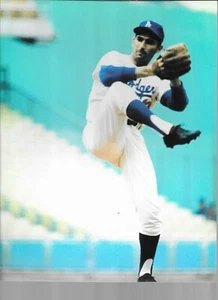 SANDY KOUFAX 4 FARBFOTOS - Bild 1 von 4