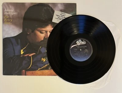 Johnny Rodriguez For Every Rose US 10-Track Vinyl LP 1983 - Image 1 of 4