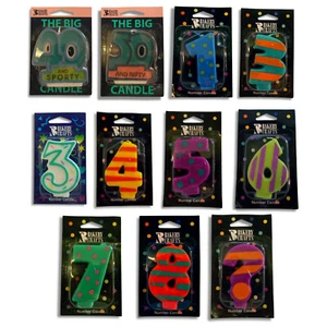 Birthday Cake Candles Number Candles Birthday Anniversary Party Celebration - Picture 1 of 12