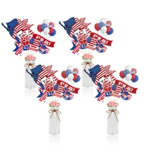2023 Independence Day Party Decoration Fourth of July Party Paper Photo Props - Picture 1 of 6