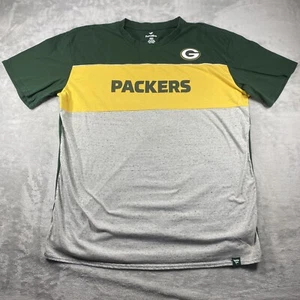 Green Bay Packers Herren 2XL Fanatics T-Shirt grün gold & grau Spruch mit Logo - Bild 1 von 9