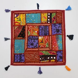 Handmade Home Decor Ethnic Pillow Shams Couch Multi color Cushion Cover Rv - Picture 1 of 4