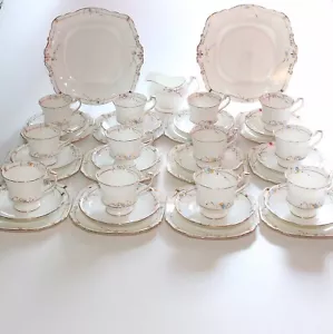 Paragon Art Deco 12 Place Tea Set - Picture 1 of 6