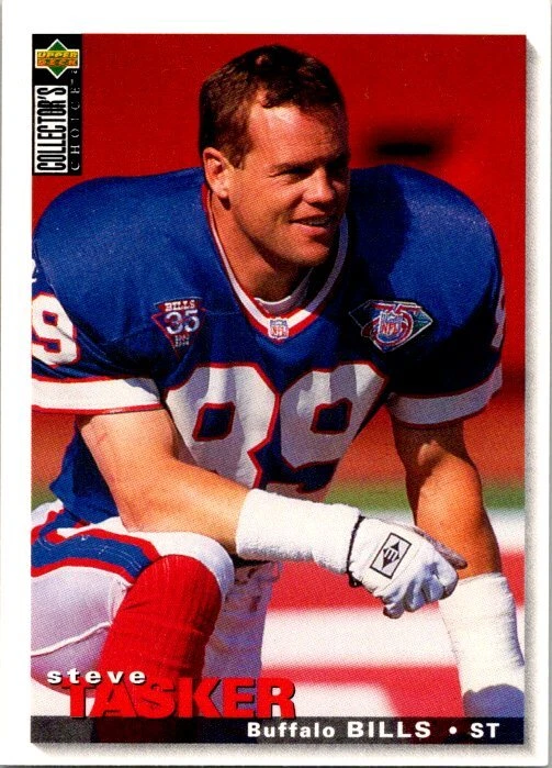 1995 Collector's Choice Football 275 Steve Tasker - Image 1 of 1