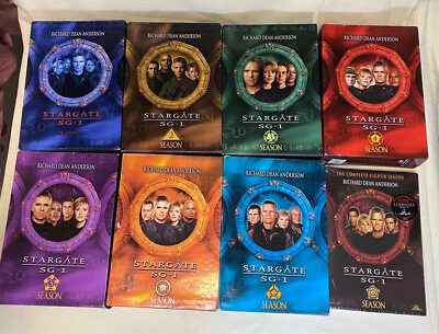 STARGATE SG 1 COMPLETE SEASONS 1-8 DVD BOXED SETS Season 8 Only Sealed - Image 1 of 4