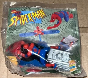 1996 MARVEL SPIDER-MAN BURGER KING KIDS MEAL EUROPE TOY - TURBO JET RACER - Picture 1 of 2