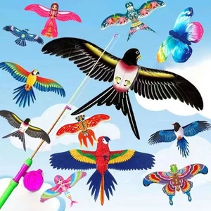 35cm Large Eagle Kites Cartoon Flying Bird Kites  Garden Outdoor Sports - Picture 1 of 22