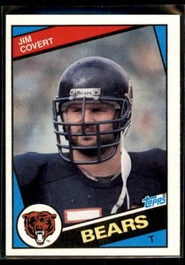 1984 Topps Jim Covert RC #222 Chicago Bears - Bild 1 von 2