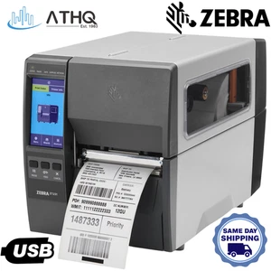 Zebra ZT231 203dpi Thermal Transfer Industrial Label Printer USB 10/100 Ethernet - Picture 1 of 12