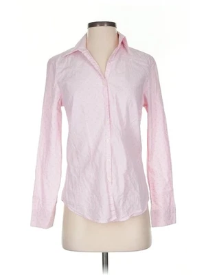 Charles Tyrwhitt Women Pink Long Sleeve Blouse 4 - Image 1 of 4