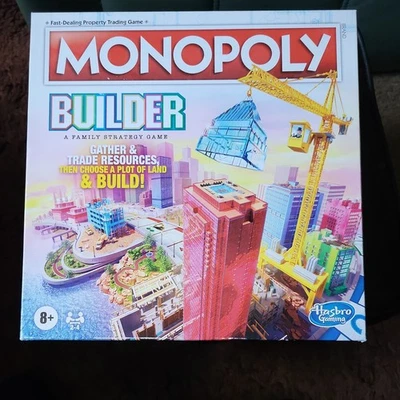MONOPOLY Builder * 2021 Hasbro Gaming * Family Boardgame * read description  - Image 1 of 3