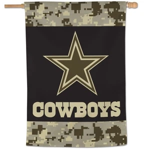 DALLAS COWBOYS (28" X 40"), BANDERA DE CASA DE WINCRAFT - Imagen 1 de 2
