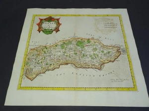 Antique map of Sussex by Robert Morden 1753 - Picture 1 of 7