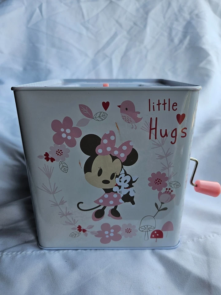 Disney Baby Minnie Mouse Jack-in-The-Box - Brinquedo musical para bebês - Rosa - Imagem 1 de 4